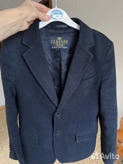 Костюм школьный Пиджак и 2 брюк