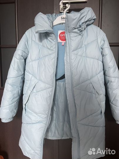 Пуховик для девочки 122 128