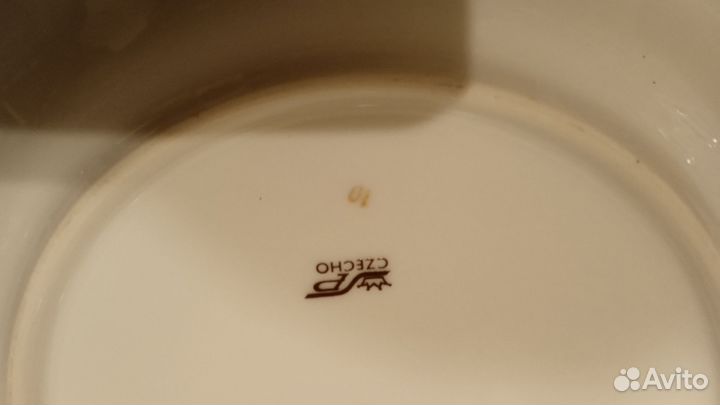 Ваза для фруктов трехъярусная, Чехия