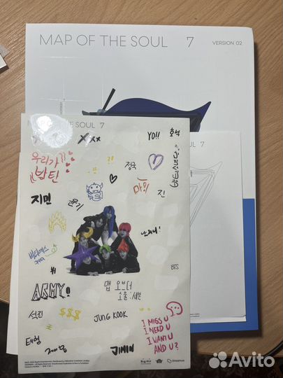 Альбом bts map of the soul 7 ver.2