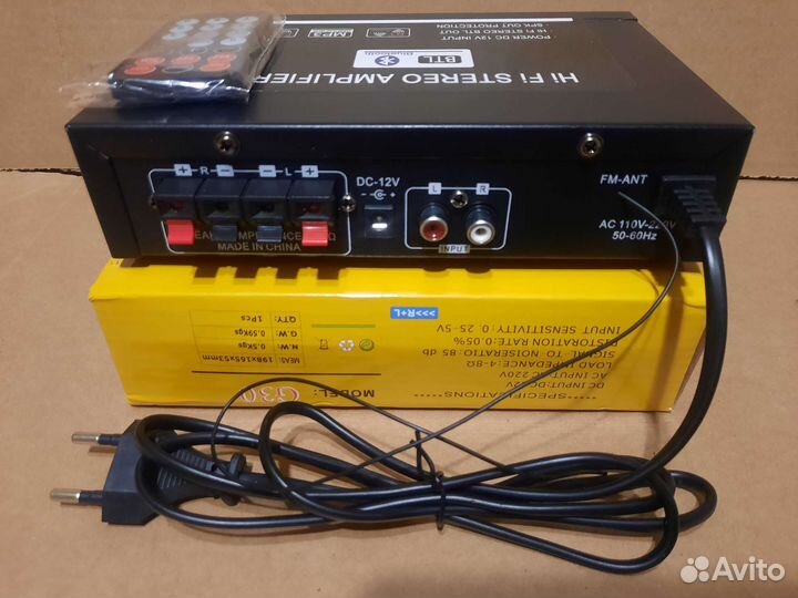 Усилитель звука G-30 (аналог aк З5) новый