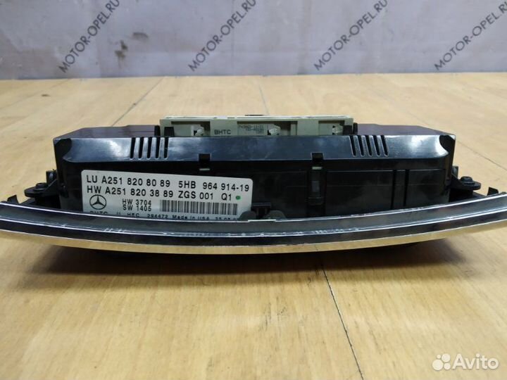 Блок управления климат-контролем Mercedes Ml-350