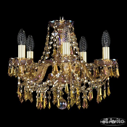 Люстра подвесная Богемия в спальню