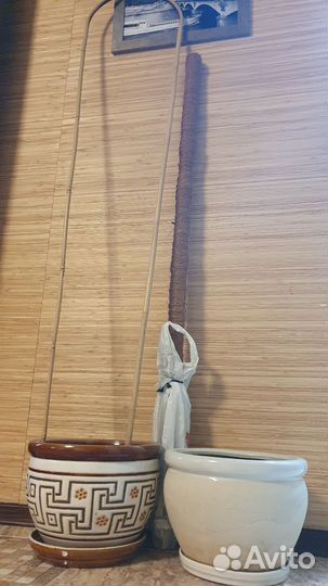 Горшок для цветов керамика большой