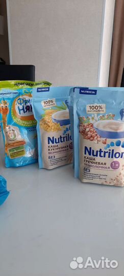 Каша нутрилон Nutrilon гречневая, кукурузная