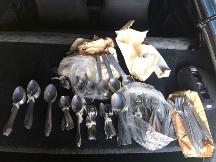 Алюминиевые ложки столовые, чайные СССР новые