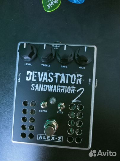 Гитарная педаль/преамп Devastator Alex-Z