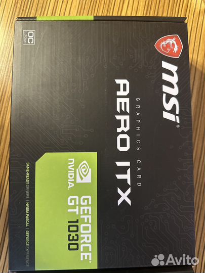 Geforce gt 1030 msi aero itx