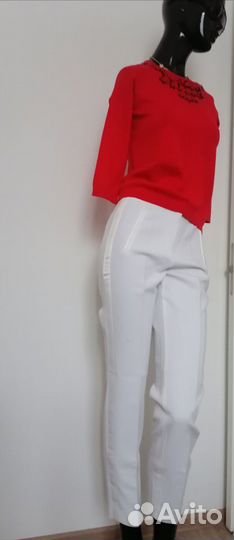 Джемпер алый новый