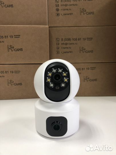 Камера с двумя объективами R-cams-ip3ptz-wifi-dual