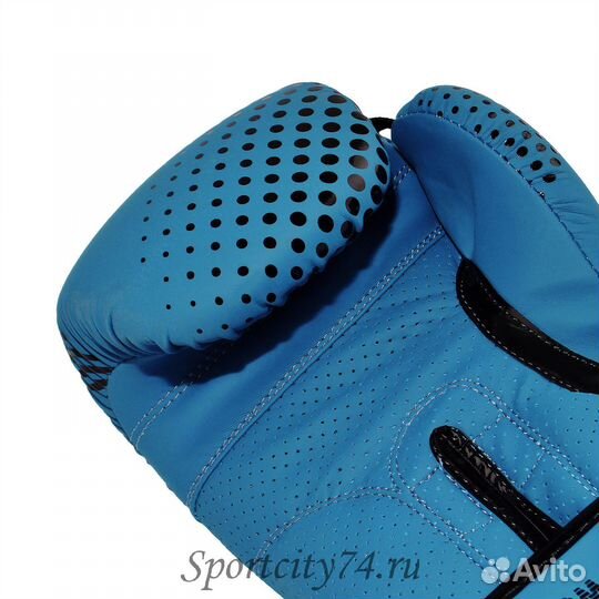 Перчатки боксерские Roomaif RBG-335 Dх синие (10 у