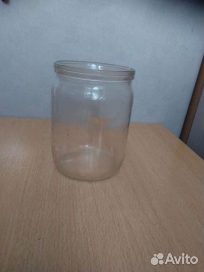 Банки стеклянные 1рубль
