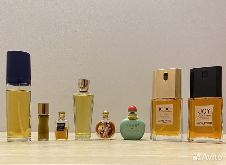 Винтажные духи Coty, Jean Patou, Jean Desprez