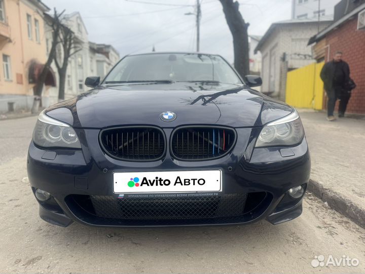 BMW 5 серия 2.5 AT, 2007, 230 000 км