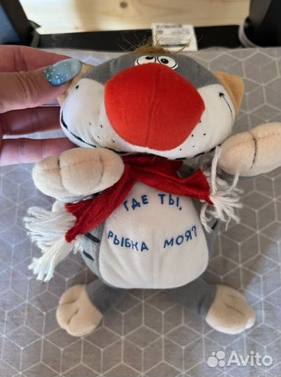 Мягкая игрушка котик