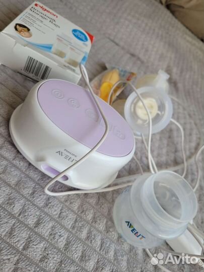 Молокоотсос avent электрический