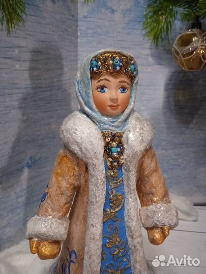 Ватные игрушки под ель