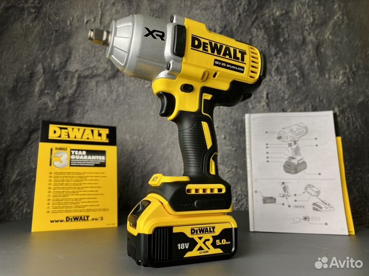 Гайковерт DeWalt DCF900N 1896 Нм 18 В Европа