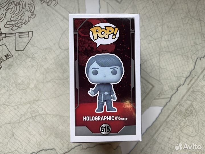 Funko Pop Holographic Luke 615 GiD