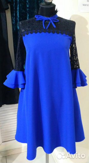 Новое. Яркое и красивое платье. Трапеция. Подойдет