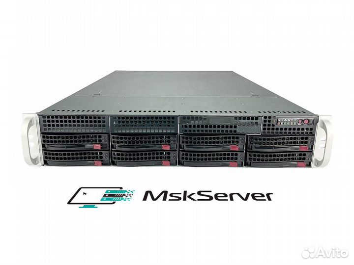 Сервер Supermicro 6029P-TR 2xGold 6148 256Gb