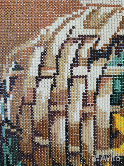 Картина Подсолнухи алмазная мозаика готовая