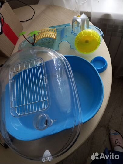 Клетка для хомяка пластиковая