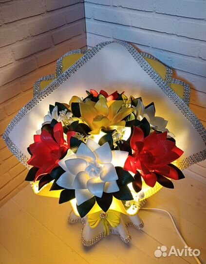 Светильник/ночник Букет георгин