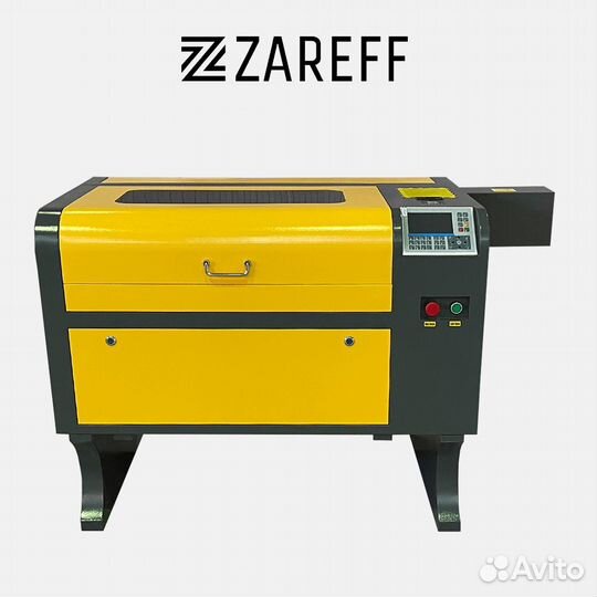 Лазерный станок Zareff Ruida 600х400мм 60x40 60W