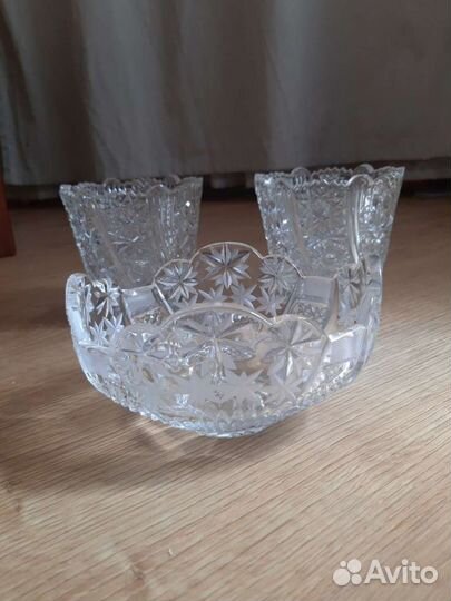 Хрустальная посуда СССР