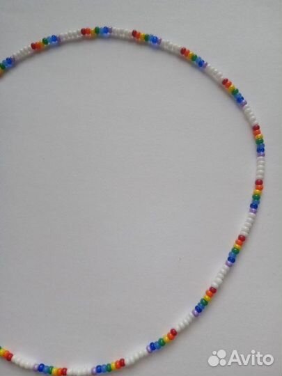 Чокер из бисера