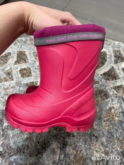 Детские резиновые Капика сапоги 22-23 размер