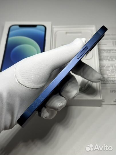 iPhone 12 Blue 128GB (без ремонта/sim)