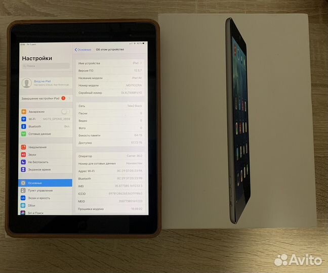 iPad Air 1 64gb