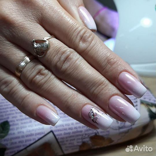 Наращивание ногтей,шеллак