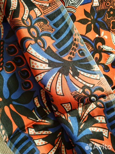 Шелк. Натуральный. Ткань ссср. 245х90 см. Винтаж