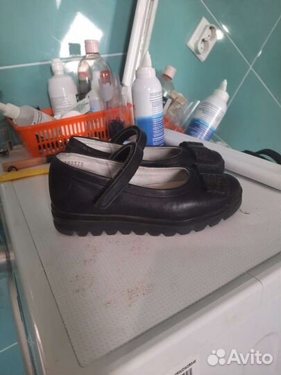 Школьные туфли для девочки Котофей