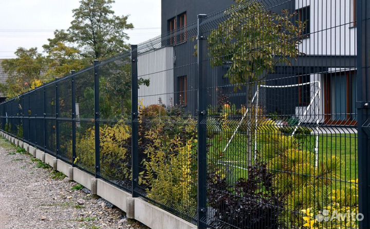 Забор металлический работа по договору быстро