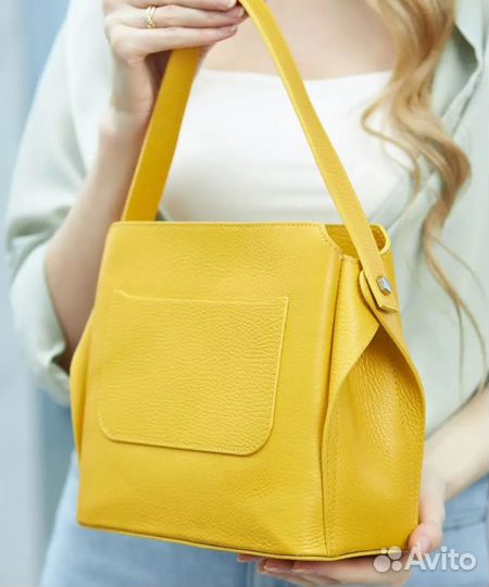 Сумка натуральная кожа италия