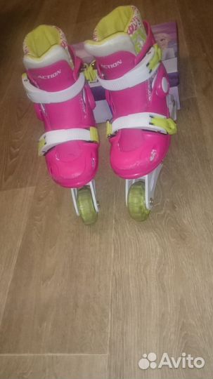 Ролики детские раздвижные р. 26-29
