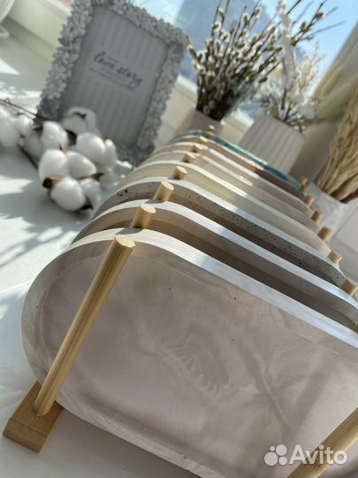 Гипсовые изделия. Вазы. Подносы. Кашпо. Декор