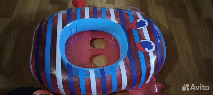 Плот матрас детский и бассейн надувной детский