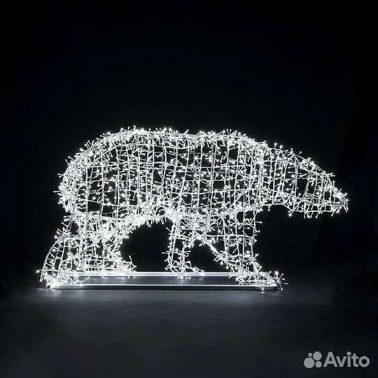 Уличные световые фигуры