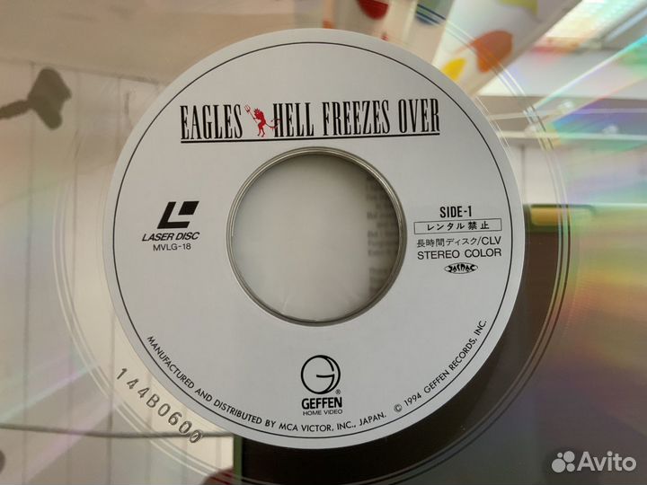 LD Японский лазерный диск Eagles