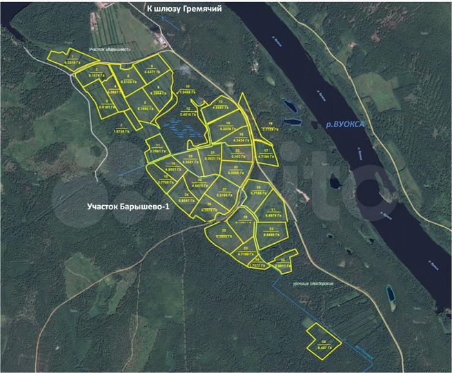 Участок 500 га (СНТ, ДНП)