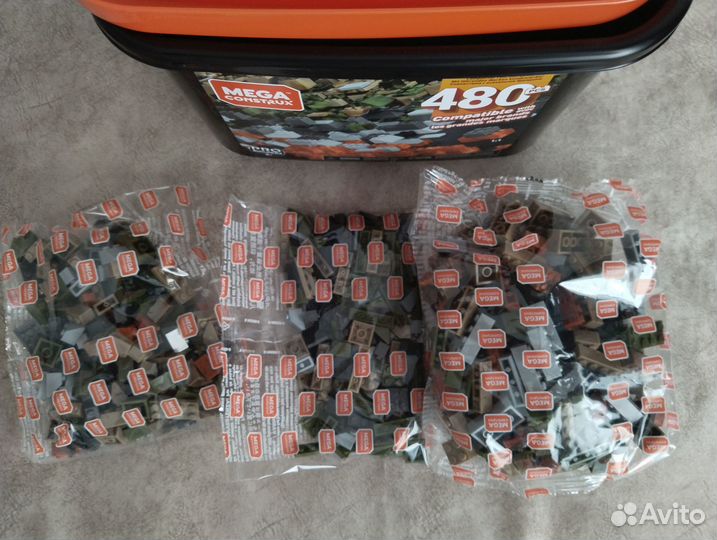 Новый конструктор Mega Construx Probuilder 480 дет