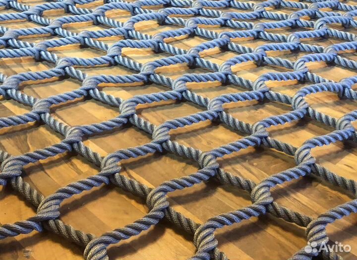 Безузловая сеть сложной формы (синтетика и натур.)