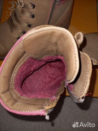 Ботинки демисезонные для девочки 35
