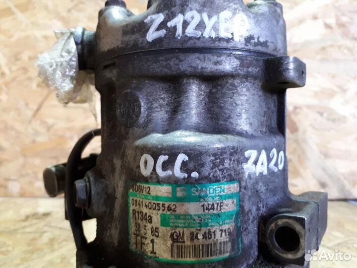 Компрессор кондиционера Opel Corsa C 2000-2006