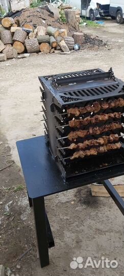 Вертикальный мангал